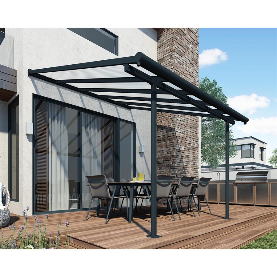 Palram SIERRA 3000 alum nium pergola 3x3 antracit