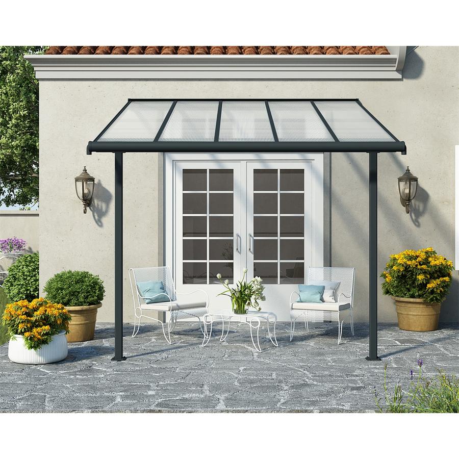 Palram SIERRA 3000 alum nium pergola 3x3 antracit