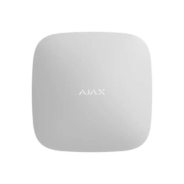 AJAX Hub PLUS - Riasztóközpont (150 eszköz kezelése) - Fehér